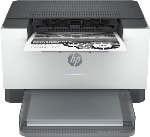 HP LaserJet M209dw Printer, Black and white, Printer for Home and home office, Print, Two-sided printing; Compact Size; Energy Efficient; Dualband Wi-Fi HP LaserJet M209dw Printer, Black and white, Printer for Home and home office, Print, Two-sided printing; Compact Size; Energy Efficient; Dualband Wi-Fi